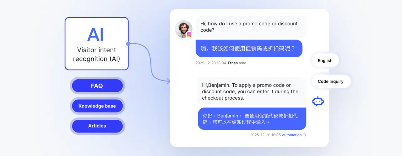 AI 接待员